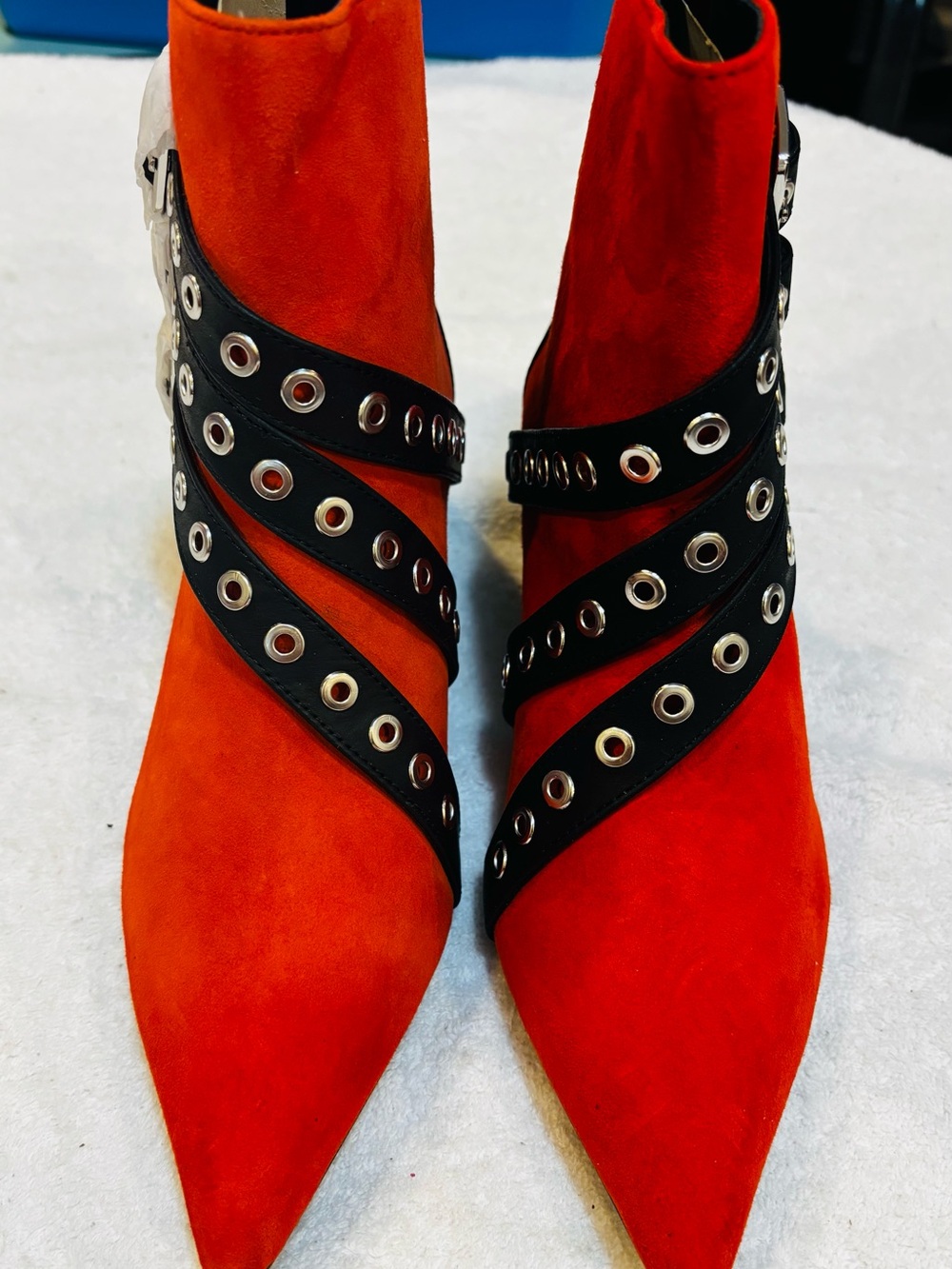 Brand New Ankle Boots By Shelly’s Of London - Size 6.5 - Heel 2.5 Inches- box 84